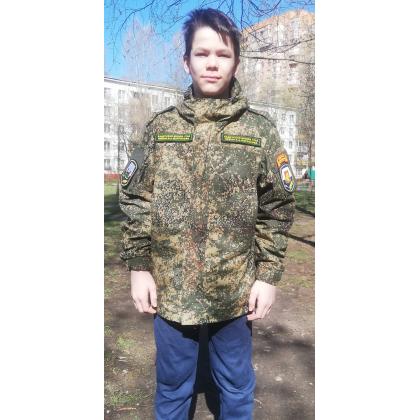 куртка - ветровка демисезонная Памир, цвет Цифра , купить оптом кадетскую форму